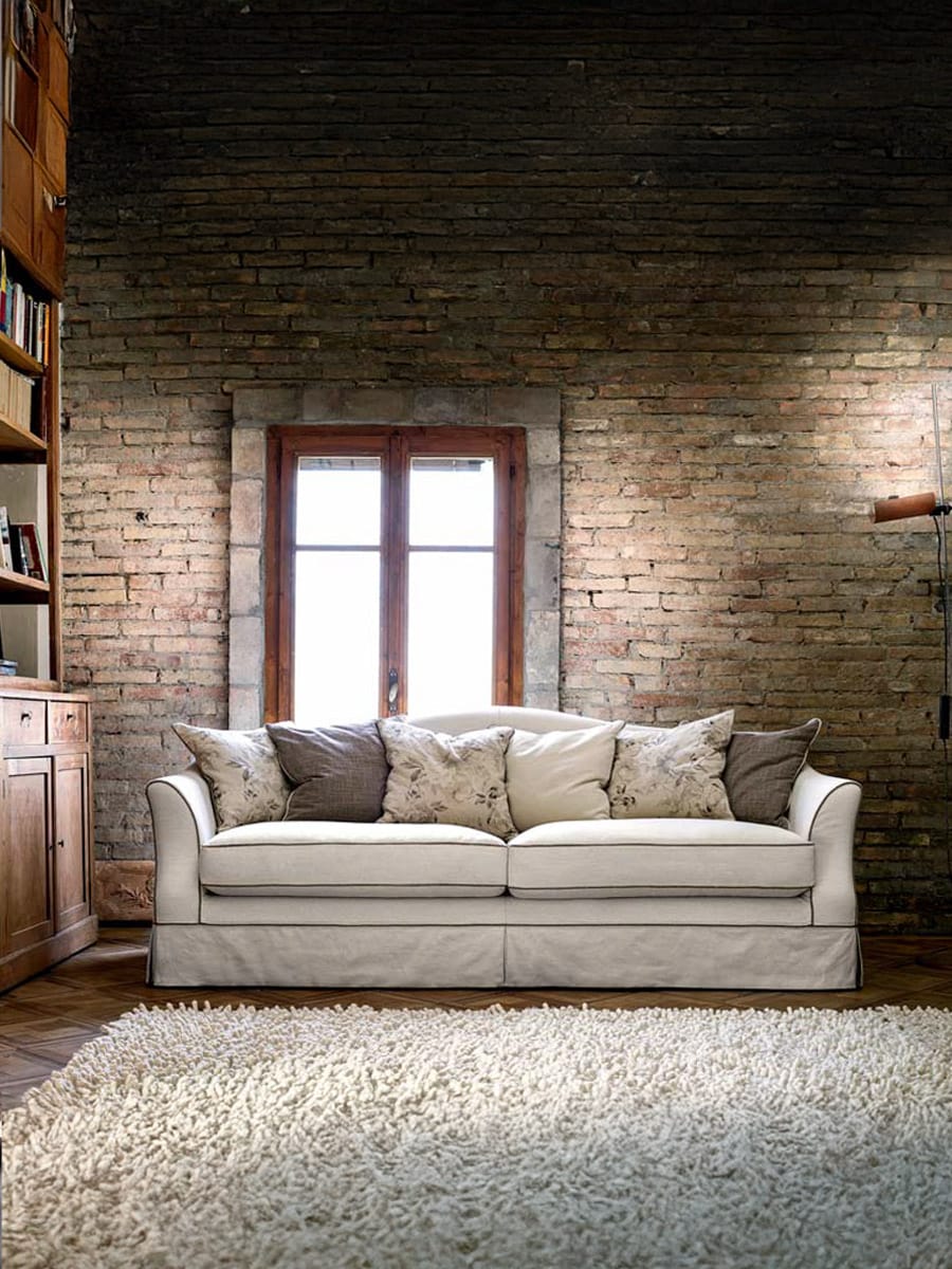 Divano moderno brera beige