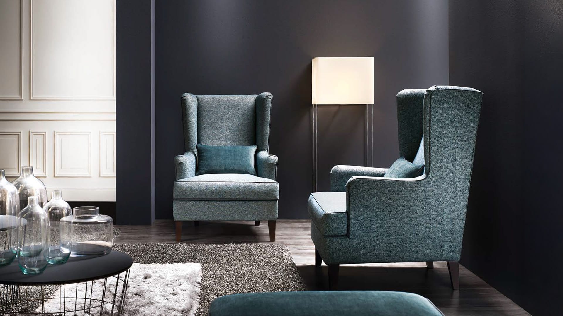 Poltrona vogue blu